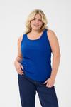 Топ KAFFE CURVE KCCarina, темно-синий - фото 2