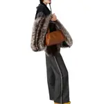 Брюки с боковой полосой MIU MIU, темно-серый - фото 5