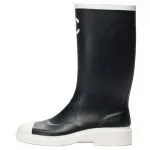 Дождевые сапоги 26C Women's CHANEL, черный - фото