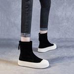 Devanro Женские ботинки на каблуке 4 см экрю, цвет Ecru - фото 3