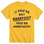 Мужская футболка Not Barefoot Overdressed Licensed Character - фото