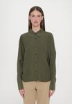 Блуза CLOSED PLEATED SHIRT, Forest Green/Olive - фото