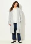 Кардиган EXTRA LONG OPEN SHAPE Ulla Popken, светло-серый - фото 4