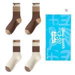 Набор из 4 пар унисекс носков Crew Disney, белый - фото