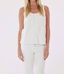 Кожаная майка Living In White DOLCE CABO - фото 3