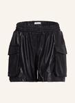 Шорты-Карго из искусственной кожи Name It, черный - фото