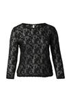 Топ QS Long sleeved top, Schwarz/Black - фото 4