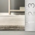 Ковер Loni Solid Shag Area Rug nuLOOM, 122 см, темно-синий - фото 27