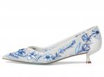 Туфли Blue by Betsey Johnson Santo, White Blue Floral - фото 4