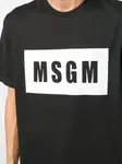 Футболка с логотипом Msgm, черный - фото 5