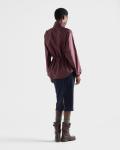 Блузон из Re-Nylon Prada, гранат - фото 5