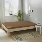 Простыня Гармиш "коричневая 120х200 см" Erwin Müller - фото 3