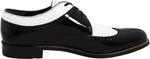 Оксфорды Dayton - Wingtip Stacy Adams, цвет Black w/ White - фото 6