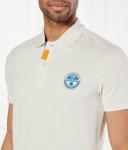 Рубашка поло Relaxed fit Napapijri, экрю - фото 4