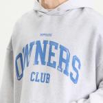 Толстовка Owners Represent, sprayed ice серый marl - фото 5