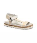 Кожаные сандалии Marc Cain, экрю - фото