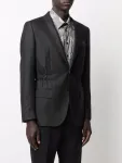 Однобортный пиджак Billionaire, серый - фото 3