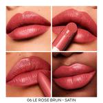Сменная помада GUERLAIN Rouge G Satin Lips Refill, 06 LE ROSE BRUN SATIN - фото 5