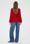 Джемпер Kaffe KAREGINA PLEAT LS PULLOVER GLITTER, Haute Red/Red - фото 4
