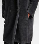 Пальто из альпаки и шерсти Roseto S Max Mara, Medium Grey - фото 5