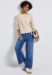 Джемпер Street One DOLMAN, Beige/Mottled Beige - фото 2