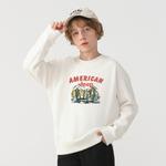 Свитшот школьный Jeep, цвет хиттер грей - фото 4