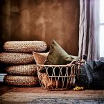 Пуф ALSEDA IKEA, банановые волокна - фото 2