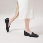 Лоферы женские Pt'Son, желтый - фото 4