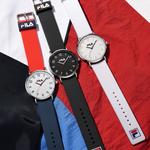 FILA Часы Wrist Watch Quartz Movement Silicone Strap White Dial Unisex - фото 4