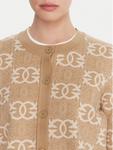 Кардиган regular fit Found Someone 106043 A2YD Pinko, бежевый - фото 4