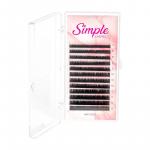 Simple Lashes - Mix (7-12 мм), 0,10, C Looksus Lashes - фото