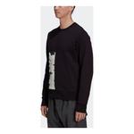 Толстовка Men's Y-3 Logo Printing Long Sleeves Pullover Black, черный - фото