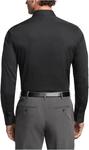 Мужские рубашки Calvin Klein Slim Fit Non Iron Solid, Black - фото 2