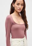 Топ Gina Tricot SOFT TOUCH , Mauve - фото 6