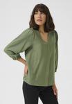 Блуза LUI BUTTON Kaffe, зеленый - фото