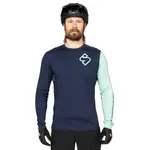 Джерси эндуро с длинным рукавом Sweet Protection Hunter, синий - фото