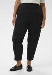 Брюки Kaffe Curve ATHENA PANTS, Black Deep/Mottled Black - фото