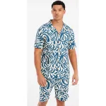 Мужская рубашка Dre Protest, белый/синий - фото 3