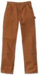 Брюки Carhartt Firm Duck Double-Front Work Dungaree Pants, черный - фото 5