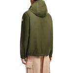 Moncler Реморэй худи на молнии, Olive Green - фото 4