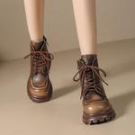 Ботинки Martin Boot женские Zhr, черный - фото 12