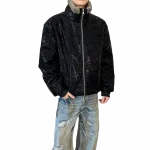 Пуховик Unisex Stand Collar Thickened X1617, coffee - фото 6