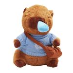 Плюшевая кукла Snotty Dressing Capybara высотой 25 см Whoops - фото 6