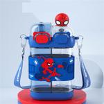 Elementary School Students' Portable Double Sided Drinking Straw Cup For Kindergarten And School Sports 620ml Disney, Mickey Mouse - фото 9