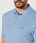 Поло Пэдди regular fit Boss Green, синий - фото 4