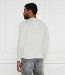 Свитер мужской Hugo хлопковый облеющий, экрю - фото 3