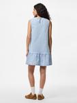 Платье до колена Pieces, светло-синий деним - фото 4