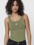 Топ ONLY, Light brown/Green/Orange - фото 2