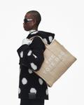 Большая холщовая сумка-тоут Marc Jacobs, бежевый - фото 2