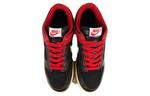 Кроссовки Nike Dunk Low Cl Black White Varsity Red - фото 5